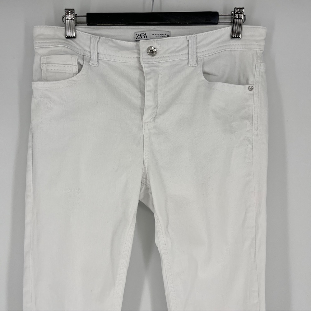 ZARA White Skinny Jeans - Picture 2 of 11